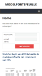 Mobile Screenshot of modelportefeuille.be